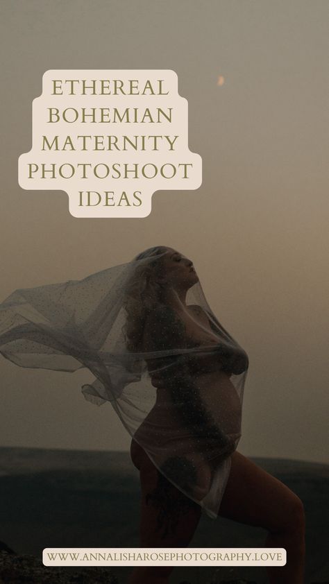 Feeling Free Aesthetic, Motherhood Aesthetic, Photoshoot Ideas Photography, Motherhood Illustration, Tattooed Mom, Unique Maternity Photos, Bohemian Photography, Bohemian Maternity, Maternity Photoshoot Ideas