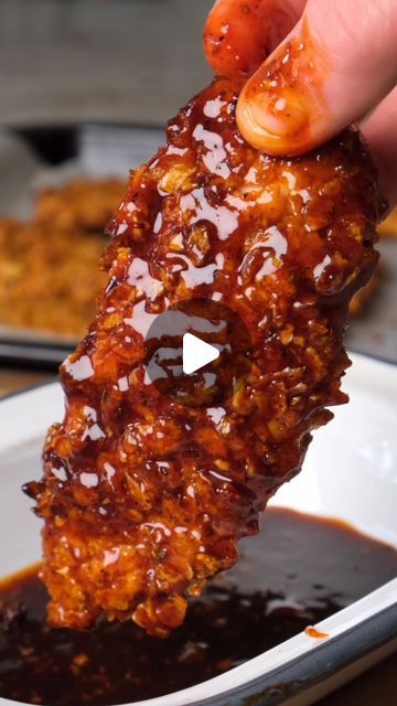 The Good Bite | BBQ Cajun Chicken Tenders 😍   SAVE this one for later and TAG a friend 🙏  Crispy chicken tossed in a BBQ glaze - a healthy alternat... | Instagram Cajun Chicken Tenders, Chicken Bites Recipes, Instagram Recipes, Chicken Tender Recipes, Cajun Chicken, Chicken Wing, Chicken Bites, Cajun Seasoning, Chicken Wing Recipes