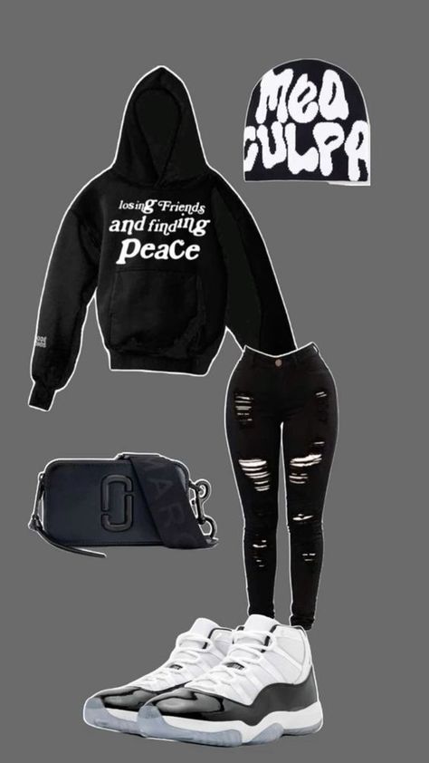 Outfit Ideas For Jordans, Cute Clothes Baddie, Drippy Outfits Woman, Outfit With Jordans For Women, 4s Outfit, Cute Highschool Outfits, Teen Swag Outfits, Cute Nike Outfits, Fasion Outfits