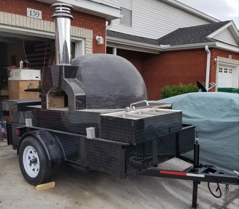 Brand new , just built using Italian terra cotta and Naples method. Top of the line materials, fast forward video of complete build out available. Heavy Duty Trailer with VIN number and Florida Registration. Pizza Oven , 30 gal fresh water tank , 36 gal waste water tank, 6 gal electric water heater, three compartment sink and hand sink. Great Wood Fire Pizza oven already cured and tested ready for you to try it. Mobile Retail Store, Three Compartment Sink, Boutique Truck, Mobile Art Studio, Wood Fire Pizza Oven, Mobile Pizza Oven, Pizza Oven For Sale, Custom Bbq Smokers, Wood Fire Pizza