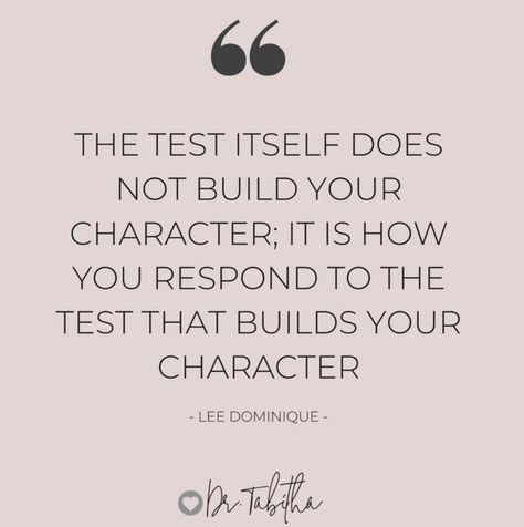 Whether you are experiencing a test in your relationship, at your job, or just being tested in life in general, take a second and think about this quote. Challenge yourself to respond to these difficult moments through love and you will be amazed at the results.  http://www.drtabitha.com/?utm_campaign=coschedule&utm_source=pinterest&utm_medium=Family%20Therapy%20Associates%20of%20Jacksonville When You Are Being Tested Quotes, Quotes For Test Taking, Being Tested Quotes, Tested Quotes, Testing Quote, Relationship Test, Writing Test, Relationship Boundaries, Relationship Quotes For Him