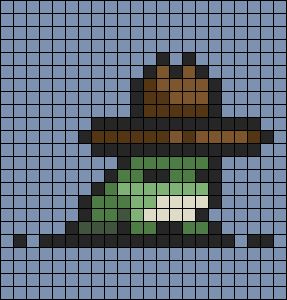 Pixel Art Pattern Frog, Frog And Toad Pixel Art, Frog Pixel Art Grid, Pixel Art Frogs, Pixel Art Grid Cute, Cute Frog Pixel Art, Frog Perler Bead Pattern, Square Pixel Art, Pixel Art Square