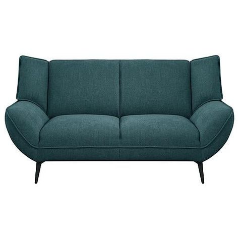 Acton Upholstered Flared Arm Loveseat Teal Blue by CoasterYour casual living space is ground zero for style and comfort with a two-seater loveseat echoing Mid-Century Modern design elements. This comfy and stylish loveseat is a great choice for more compact spaces and small apartments, or as a partner to a sofa. Super gorgeous teal fabric upholstery opens up possibilities for a lush room palette choice. Flared arms and wing backs attach to non-removable seat and back cushions. Tapered black metal legs coordinate with the beautiful teal upholstery.Features:Includes: One loveseatTwo-seater loveseat with Mid-Century Modern design elements, perfect for compact spaces and small apartmentsTeal fabric upholstery with flared arms and wing backs, non-removable seat and back cushions, and tapered bl Teal Blue Sofa, Blue Sofa Set, Room Palette, Leather Sofa And Loveseat, Chelsea Blue, Fire Pit Table Set, Sofa Bed Sleeper, Fireplace Set, Sofa Manufacturers