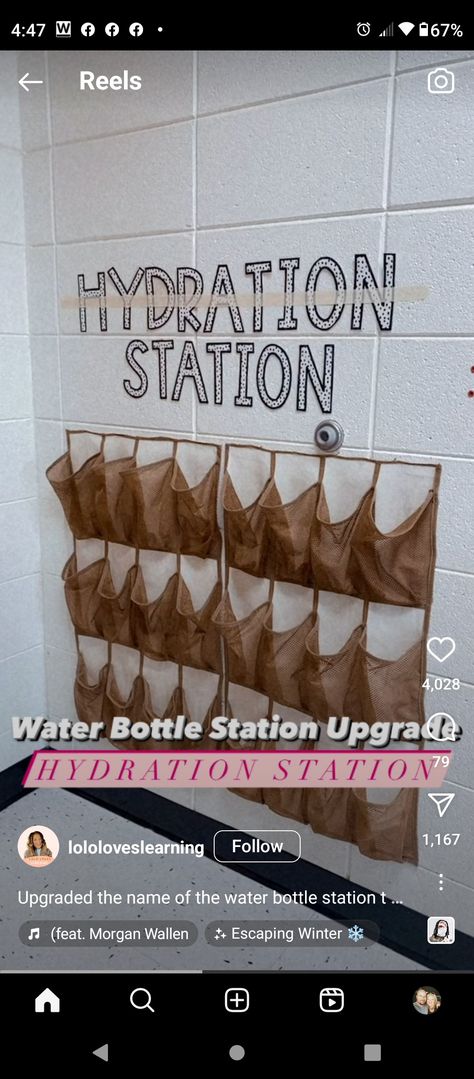 Hydration Station Classroom, Hydration Station, Physical Education, Classroom Organization, 3rd Grade, Physics, Preschool, Education, Classroom Organisation