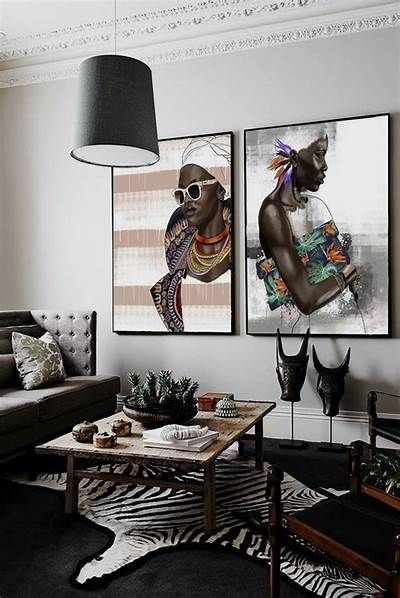 10 modern African interior design African Decor Living Room, African Living Rooms, Afrocentric Decor, African Interior Design, African Inspired Decor, African Interior, African Theme, Art Interiors, African Home Decor