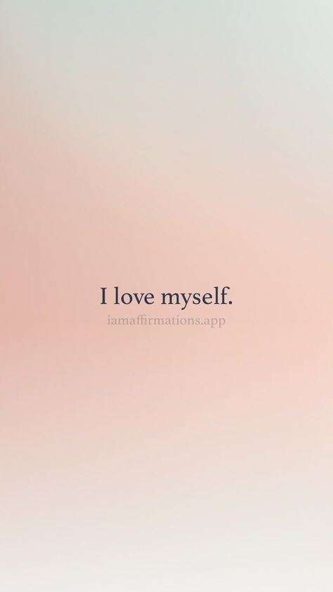 I love myself. From the I am app: https://iamaffirmations.app/download I Am Unique, I Love Myself, Quiet Confidence, Its Me, Love Myself, 2025 Vision, Love Pictures, Real Talk, Self Love