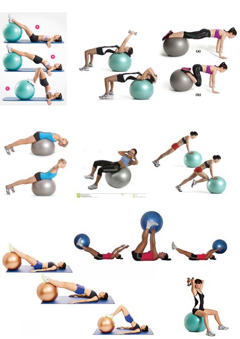 Swiss Ball Exercises, Beginner Pilates, Stability Ball Exercises, Bolesti Chrbta, Swiss Ball, Pilates Video, Gym Ball, Joseph Pilates, Pilates Training