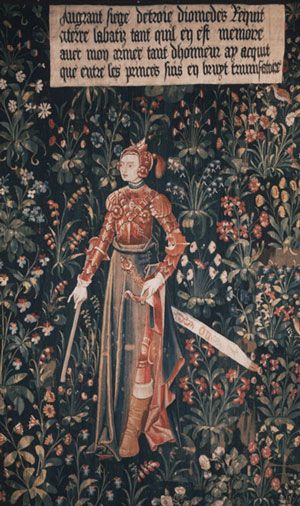 Strange Horizons - Éowyn under Siege: Female Warriors During the Middle Ages By Stefan Ingstrand Medieval Artwork, Istoria Artei, Medieval Paintings, Medieval Woman, Medieval Tapestry, Historical Art, Medieval Art, Classical Art, Art Textile