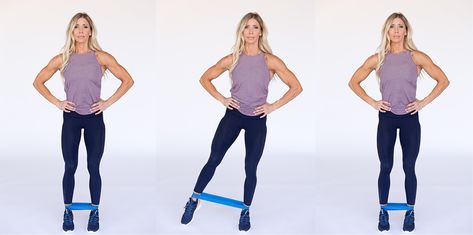 My ULTIMATE Inner Thigh Thinning Secrets + At-Home Resistance Band Moves - Heidi Powell Thigh Thinning, Knee Fat, Best Inner Thigh Workout, Tone Inner Thighs, Outer Thigh Workout, Heidi Powell, Leg Workout With Bands, Inner Thigh Muscle, Resistance Band Workouts