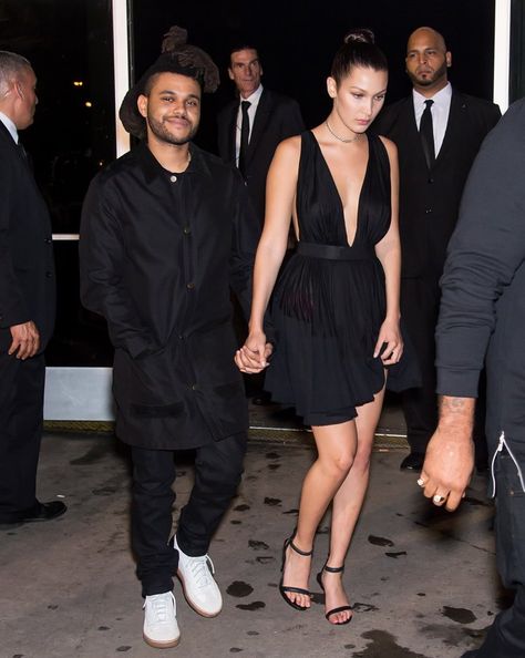 A Sweet Peek Inside The Weeknd and Bella Hadid's Blossoming Romance Short King Tall Queen, Abel And Bella, Short King, Bella Hadid Style, Hadid Style, Fashion Night, The Weeknd, 2015 Fashion, Bella Hadid