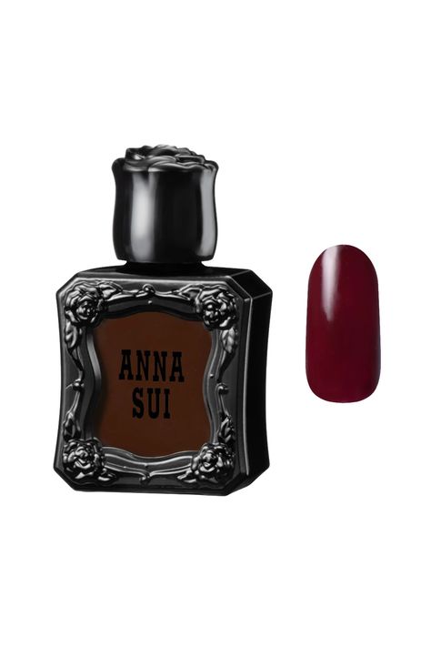 New: Nail Polish – Anna Sui Nail Polish Packaging, Makeup Shopping List, New Nail Colors, Dr Wardrobe, Mascara Primer, New Nail Polish, Goth Nails, Matte Lip Color, Eyelash Serum