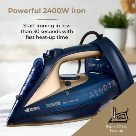 Cordless Iron, Iron Rose, Thick Wool, Steam Iron, Power Outlet, The Tower, Head Start, Cleaning Solutions, 30 Seconds