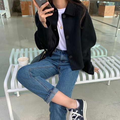 Converse Low Cut Outfit, Low Cut Converse, Casual Outfit Aesthetic, Low Cut Outfit, Smart Casual Women Outfits, Converse Outfit, Smart Casual Women, Simple Style Outfits, Converse Low