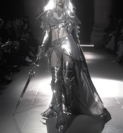 Knight Core, Castle Core, Ethereal Fashion, Female Armor, Fantasy Outfits, Joan Of Arc, Mode Inspo, Fantasy Clothing, Fantasy Fashion