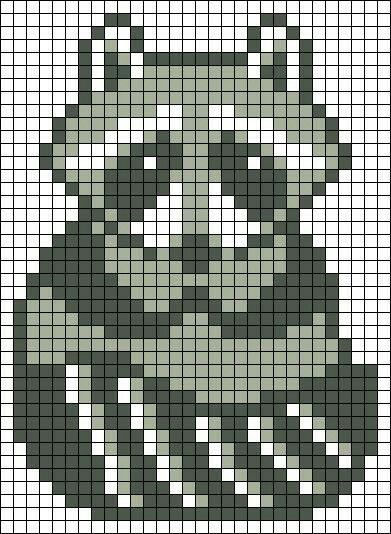 8bit Art, Pixel Crochet, Pola Kristik, Zoo Animal, Pixel Pattern, Pixel Art Pattern, Bead Pattern, Cross Stitch Animals, Perler Bead Art