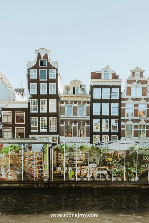 Amsterdam Flower Market, Floating Flowers, Flower Market, Amsterdam, Multi Story Building, Floating, House Styles, Building, Flowers