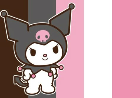 My Melody Color Palette, Hello Kitty Color Palette, Sanrio Color Palette, Kuromi Color Palette, Pastel Kuromi, Stream Aesthetic, Kuromi Makeup, Kuromi Stuff, Colour Pallettes