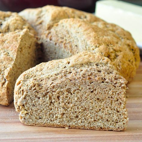 Whole Wheat Irish Soda Bread. A more wholesome version of classic Irish Soda Bread. The perfect accompaniment to our St. John\'s Stout Irish Stew recipe. Wheaten Bread, Irish Stew Recipe, Newfoundland Recipes, Irish Recipes Traditional, Irish Soda Bread Recipe, Irish Butter, Rock Recipes, Irish Stew, No Rise Bread