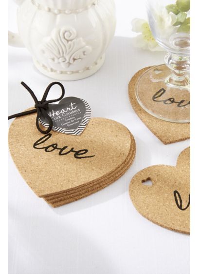 Love Heart Cork Coasters 22034NA Food Wedding Favors, Bottle Opener Favors, Wedding Swag, Honey Wedding Favors, Creative Wedding Favors, Inexpensive Wedding Favors, Edible Wedding Favors, Elegant Wedding Favors, Best Wedding Favors