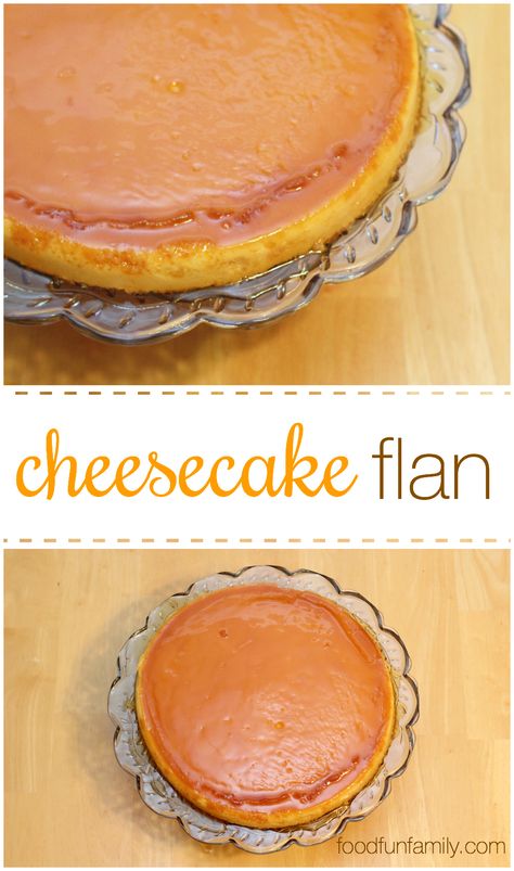 Recipe For Flan, Cheesecake Flan, Pinoy Merienda, Flan Recipes, Flan Dessert, Spanish Foods, Spanish Desserts, Flan Cake, Cream Caramel