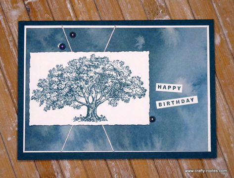 Loveliest Tree Stampin Up Cards, Birdie Birthday, Lovely As A Tree, Tree Stamp, Coffee With Friends, Tree Images, Tree Cards, Cross Patterns, Male Cards