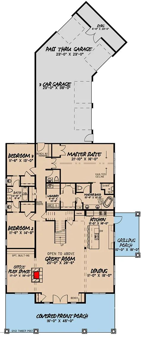 Hidden Pantry Floor Plan Barn Door, Floorplans With 3 Bedrooms 2 Bath With Loft In Shouse, Shop With Loft Farmhouse, Furniture Layout For Open Floor Plan Farmhouse, Open Floor Plan Furniture Placement Kitchen Living Rooms, Loft Floor Plan, Loft Plan, Gambrel Roof, Pole Barn House Plans