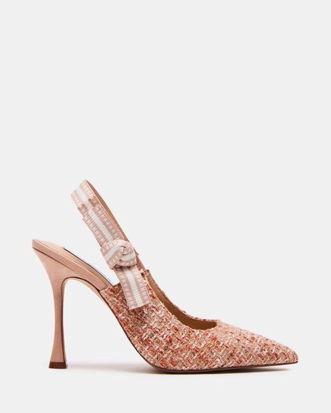 Steve Madden Store, Ribbon Wrap, Women's Heels, Stiletto Pumps, 4 Inch Heels, Slingback Pump, Dress Sandals, Shoe Game, Steve Madden Shoes