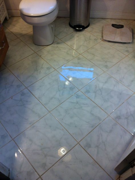 Super slippery tile in a bathroom? Genius! Slippery Floor, Home Safety, The Bathroom, Tile Floor, Tile, Flooring