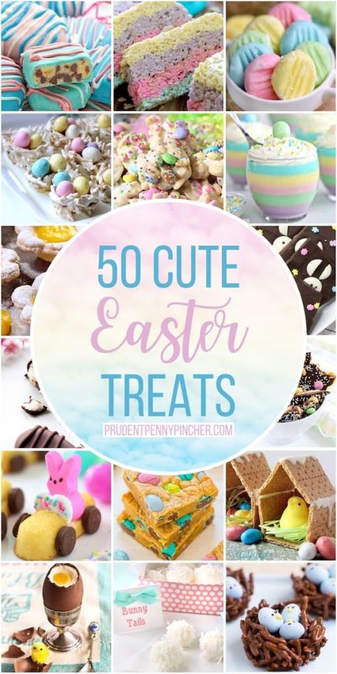 Treats For Work, Cute Easter Treats, Easter Treats For Kids, Easter Bark, Easter Egg Sugar Cookies, Easter Brownies, Easter Rice Krispie Treats, Easter Food Ideas, Easy Easter Treats