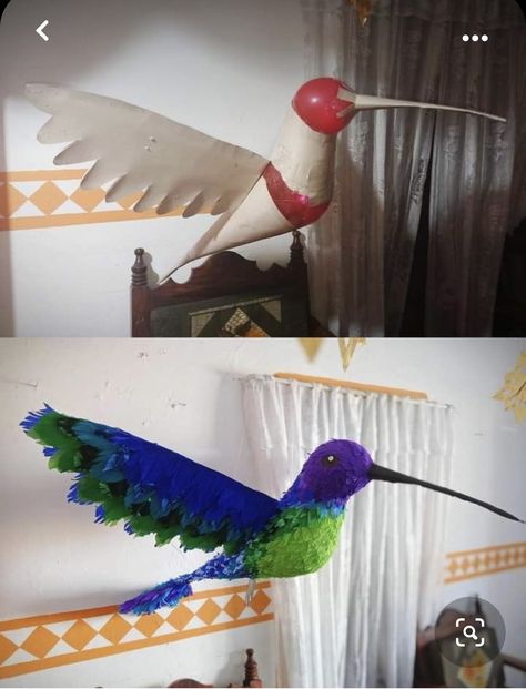 Diy Alebrijes, Alebrije Ideas, Paper Mache Animals, Piñata Ideas, Paper Art Sculpture, Diy Pinata, Cardboard Sculpture, Mexican Crafts, Paper Mache Art