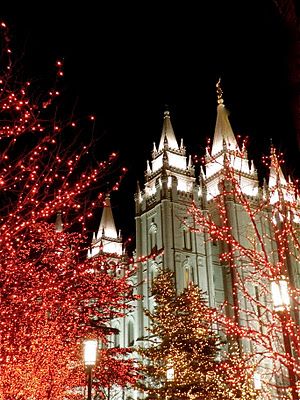 Slc Temple, Lds Christmas, Utah Salt Lake City, Lds Temple Pictures, Salt Lake City Temple, Christmas Lights Ideas, Diy Christmas Lights, Mormon Temples, Temple Square