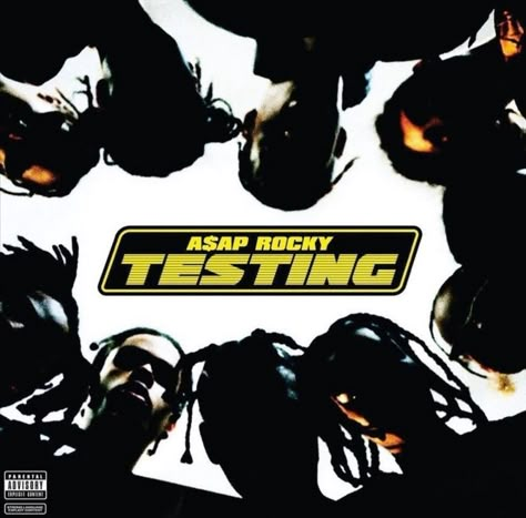 Asap Rocky Testing, Rap Album Covers, Cool Album Covers, French Montana, Rap Albums, Music Poster Design, Iconic Album Covers, A$ap Rocky, Hip Hop Albums