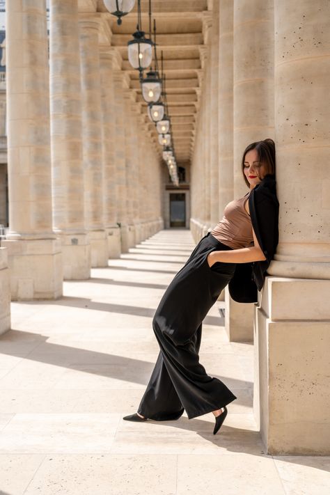 Architecture And Fashion Photography, Columns Photoshoot, Pillars Photoshoot, Column Photoshoot, Pillar Photoshoot, Cathedral Photoshoot, Photoshoot In The City, City Fashion Photography, Photoshoot In Paris