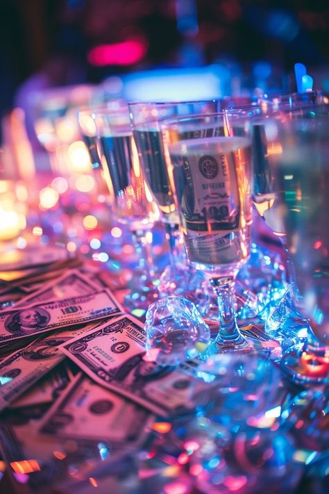 Cash-In on Fun: Money Themed Party Ideas! Money Party Theme, Money Theme Party Ideas, Money Themed Party, Money Party, Women Party Ideas, Gold Foil Balloons, Fun Money, Birthday Money, Themed Party Ideas