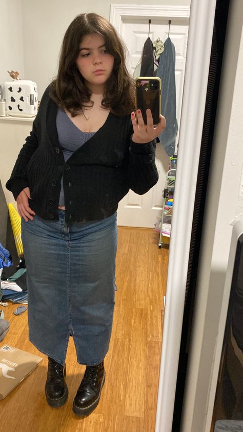 Chubby Grunge Outfits, Grunge Plus Size Outfits, Grunge Plus Size, Plus Size Grunge, Midsize Outfits, Downtown Outfits, Daily Outfit Inspiration, Downtown Girl, Curvy Girl Outfits