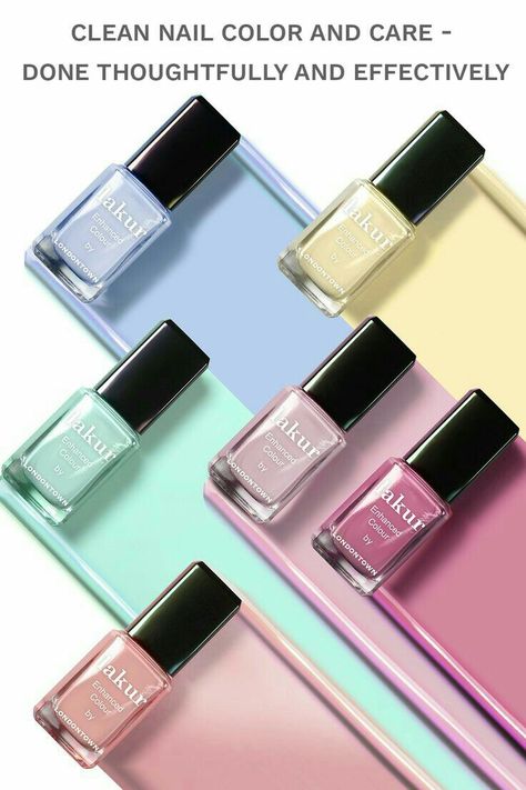 Nail Polish Creative Ads, Londontown Nail Polish, Nail Polish Photography Photo Ideas, Nail Polish Ads, Nail Polish Product Photography, Nail Polish Photography, Lakur Nail Polish, Nail Polish Packaging, Colorful Bottles