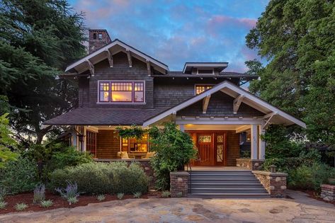 Ms Honeys Cottage, Craftsman Exteriors, Bungalow Architecture, House Drawings, California Craftsman, Nice Houses, Craftsman Homes, Apartment Vibes, Homes Ideas