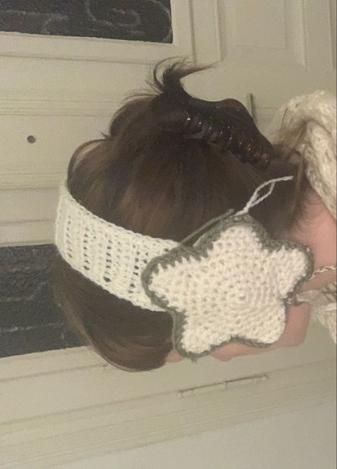 Ear Warmers, Stars, Crochet