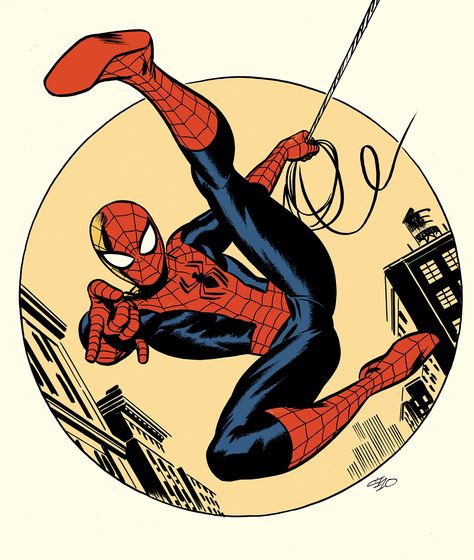 Michael Cho on Twitter: "I drew a sketch of Spider-man recently, for fun.… " Spiderman Painting, Spiderman Theme, Man Icon, Marvel Spiderman Art, Spiderman Comic, Spider Gwen, Spiderman Art, Comic Book Artists, Amazing Spiderman