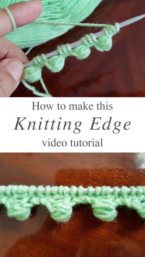 Knitting Edge You Can Easily Learn | CrochetBeja Knitting Hacks, Debbie Macomber, Knitting Basics, Mode Crochet, Knit Edge, Knitting Instructions, Knitting Videos, How To Start Knitting, Knit Stitch Patterns