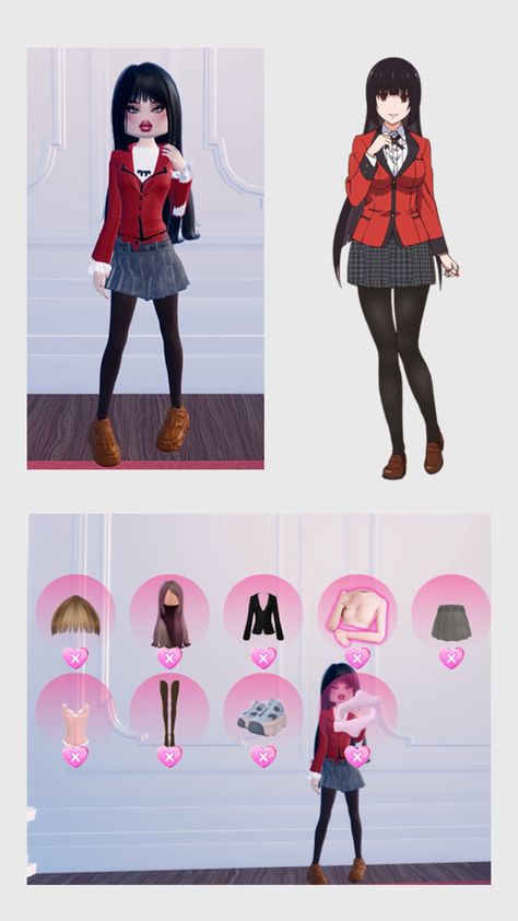 Dress To Impress Kakegurui Yumeko, Yumeko Jabami, Anime Dress, Themed Outfits, Cosplay Dress, Cosplay Outfits, Anime Outfits, Dress To Impress, Dress Outfits