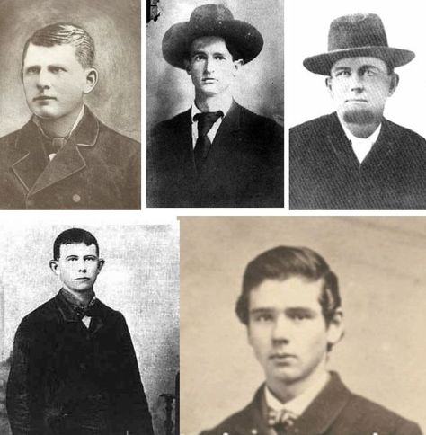 The Dalton gang was composed of several Dalton brothers and a few other outlaws. The Dalton brothers’ father was from Jackson County and was a saloon keeper in Kansas City. His name was Lewis Dalton, and he married Adeline Younger. Dalton Gang, Old West Outlaws, Wild West Outlaws, Osage Nation, Famous Outlaws, American Frontier, Bank Robbery, Cowboy Girl, Jackson County