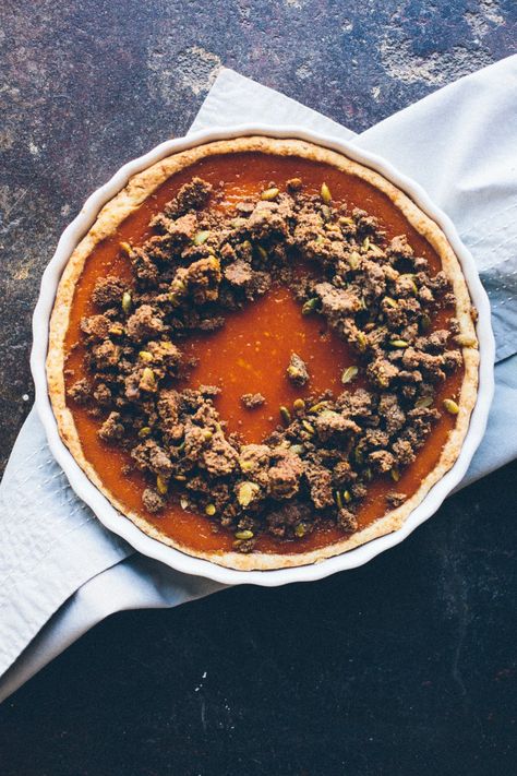 Sister Pie's Buttermilk Pumpkin Streusel Pie - Not Without Salt Pie Dough Cookies, Streusel Pie, Winter Baking Recipes, Cookie Dough Pie, Pumpkin Streusel, Pie Tart, Perfect Pies, Sweet Pie, Savory Pie