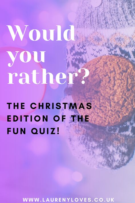 A fun would you rather quiz packed full of festive questions to get you in the mood for Christmas! With Christmas right around now is the perfect time to start thinking about fun quizzes and family friendly games. Would You Rather Christmas Questions, Holiday Would You Rather, Would You Rather Movie, Would You Rather Christmas Kids, Would You Rather Christmas Edition, Would You Rather Quiz, Would U Rather, I Hate Math, Christmas Quiz