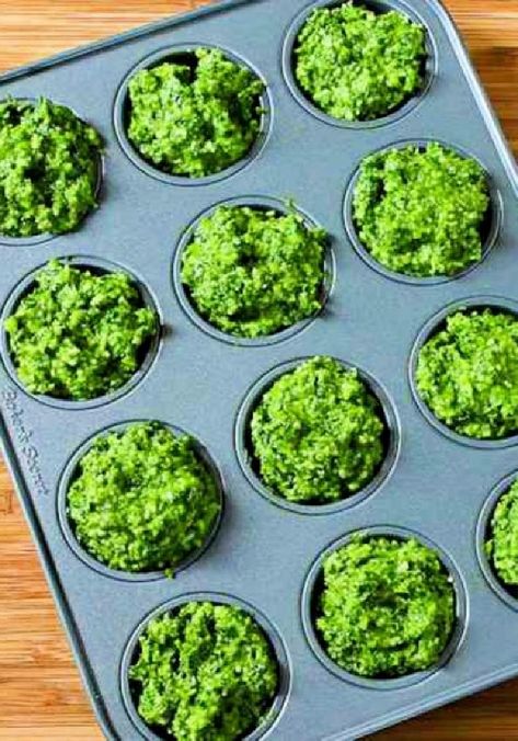 Basil and Kale Pesto – Kalyn's Kitchen Scape Pesto Recipe, Scape Pesto, Freezing Fresh Herbs, Garlic Scape Pesto, Swiss Chard Recipes, Chard Recipes, Kale Pesto, Csa Recipes, Kale Recipes