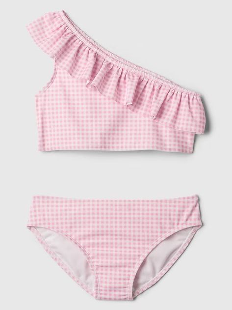 Kids Swim Two-Piece | Gap Factory Cute Swimming Suits For Kids, Swimsuits Pink, Mermaid Swimwear, Swimsuit Ideas, Kids Swimsuit, Toddler Swimsuits, Kids Swim, Cute Dress Outfits, Cute Bathing Suits