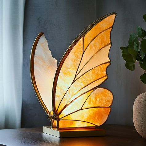 Say hello to the Monarch Butterfly lamp, a staple for any household. If you want to connect with the serenity of nature from the comfort of your home, here’s your chance! This lamp not only focusses in design and style, but also spotlights conservation and forestry. It’s never been easier to become a butterfly mom while also staying indoors - get yours now 🩵 Forest Inspired Bedroom, Butterfly Lamp, Handmade Statue, The Monarch, Cardboard Art, Light Sculpture, Creative Furniture, Wooden Lamp, 3d Laser