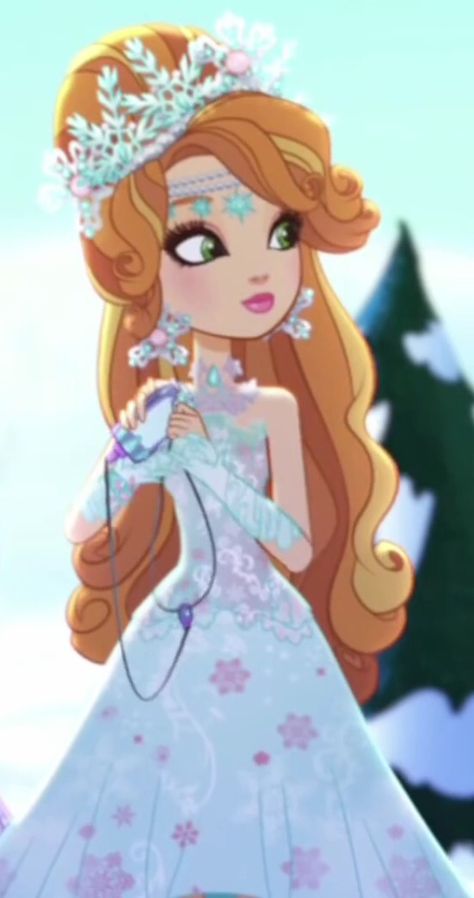 Ashlynn Ella- Fairest on Ice Anime Characters Birthdays, Ever After High Rebels, Ashlynn Ella, Halloween Coustumes, Island Outfit, Fairy Tail Characters, Raven Queen, Fairy Tale Characters, Sailor Moon Art