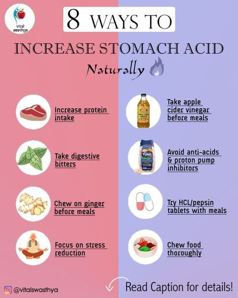 8 ways to increase stomach acid Stomach Acid Remedies, Gerd Diet, Gut Health Diet, Low Stomach Acid, Holistic Diet, Candida Diet, Chicken Dip, Stomach Acid, Health Knowledge