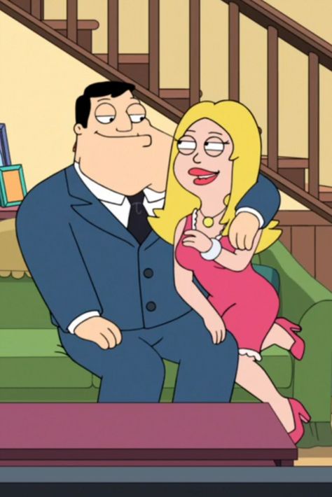 Francine Smith Costume, American Dad Costumes, Francine American Dad, Normal Pfp, Dad Costume, Francine Smith, Good Morning Usa, Cartoon Couples, Couple Costume